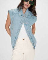 Veste sans manches skyblue Vallonia