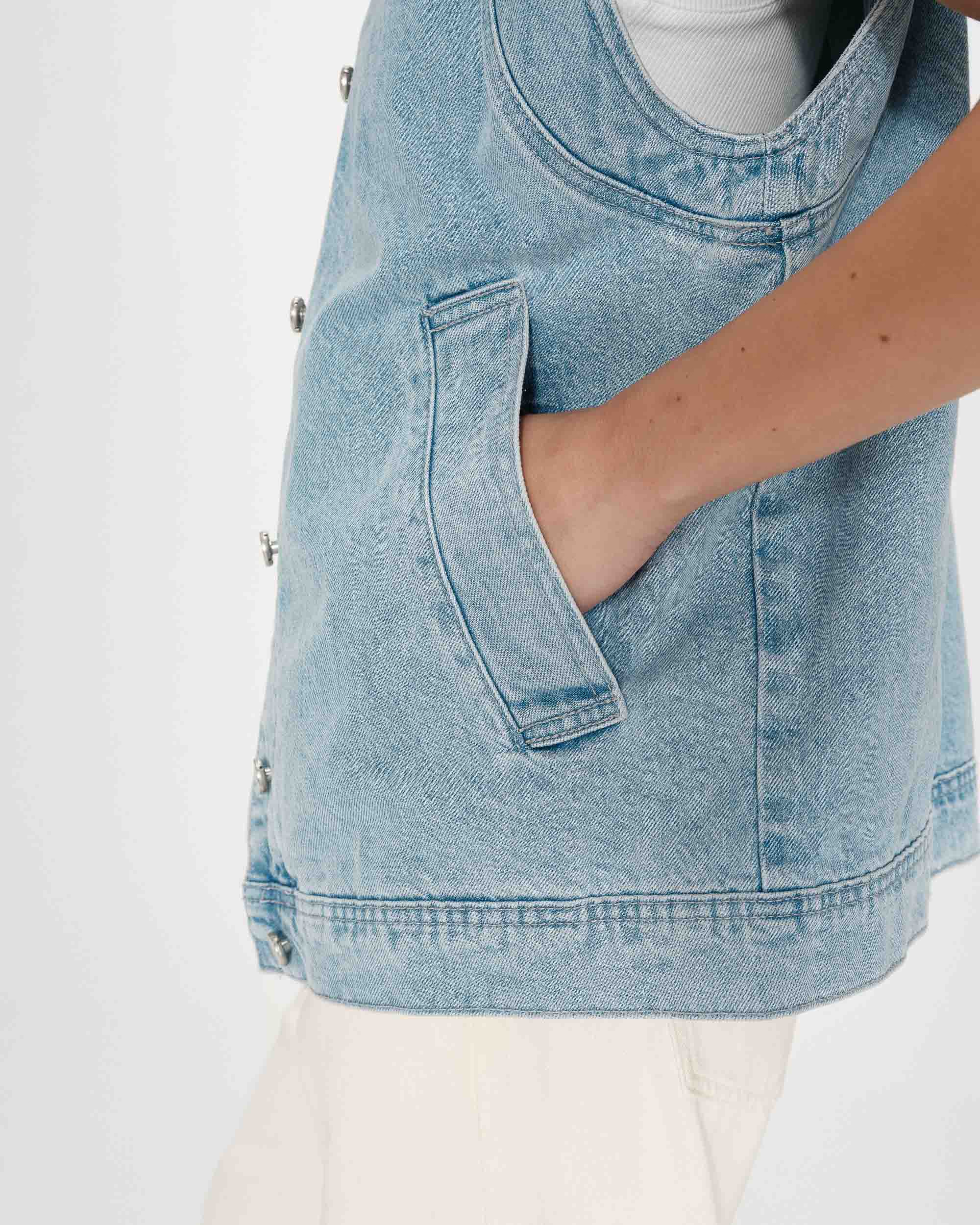 Veste sans manches skyblue Vallonia