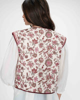 Veste matelassée fleur Viola