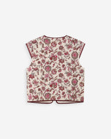 Veste matelassée fleur Viola