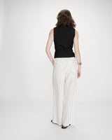 Wrap cardigan noir Vilmont