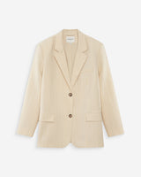 Blazer à deux boutons vanille Velvet