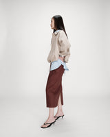 Veste bomber en suédine grege Verve