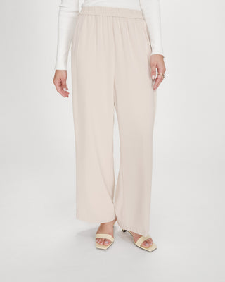 Pantalon fluide ecru Noblesse