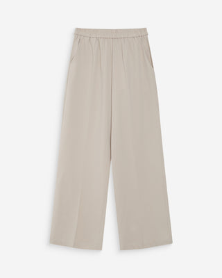 Pantalón fluido ecru Noblesse