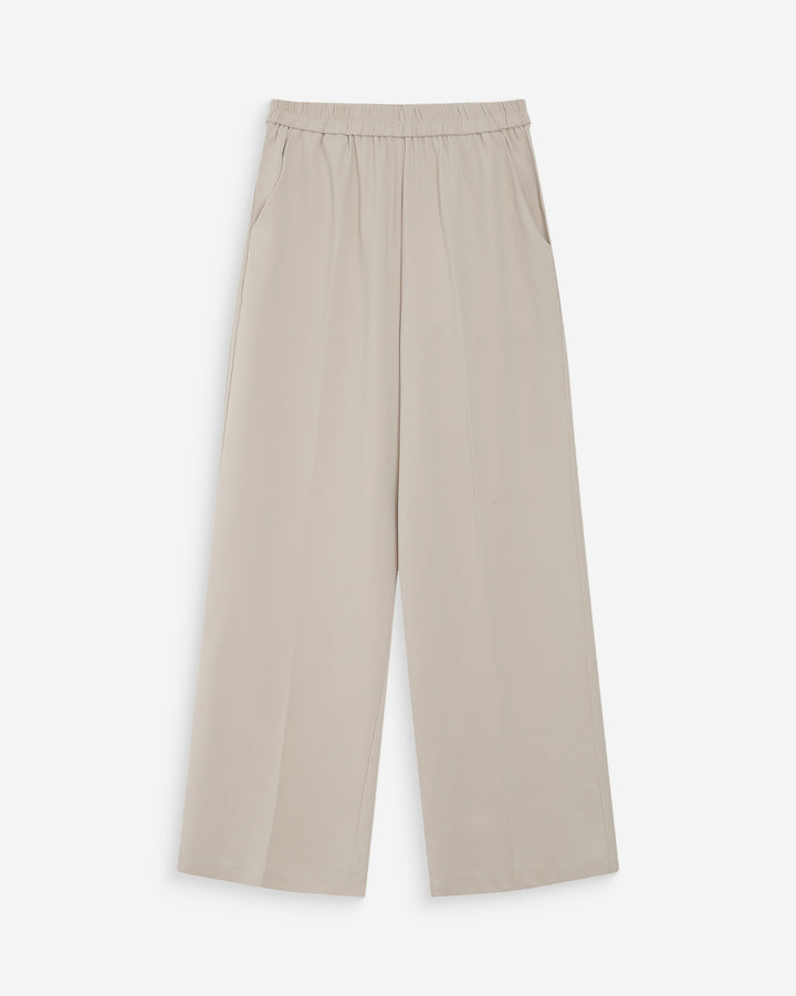 Pantalón fluido ecru Noblesse