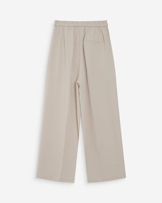 Pantalón fluido ecru Noblesse