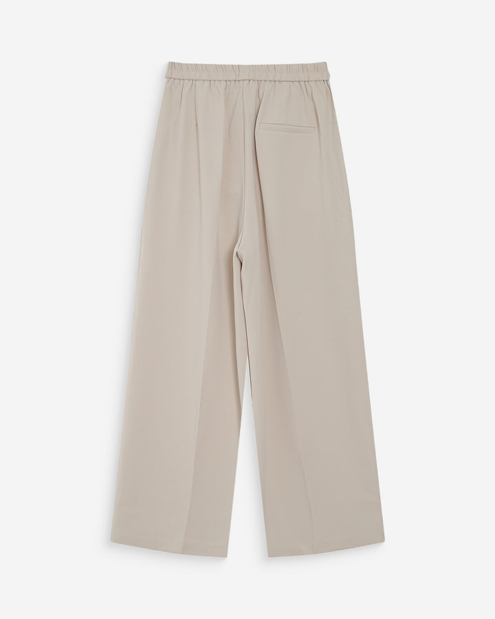 Pantalón fluido ecru Noblesse