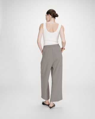 Pantalón fluido kaki Noblesse