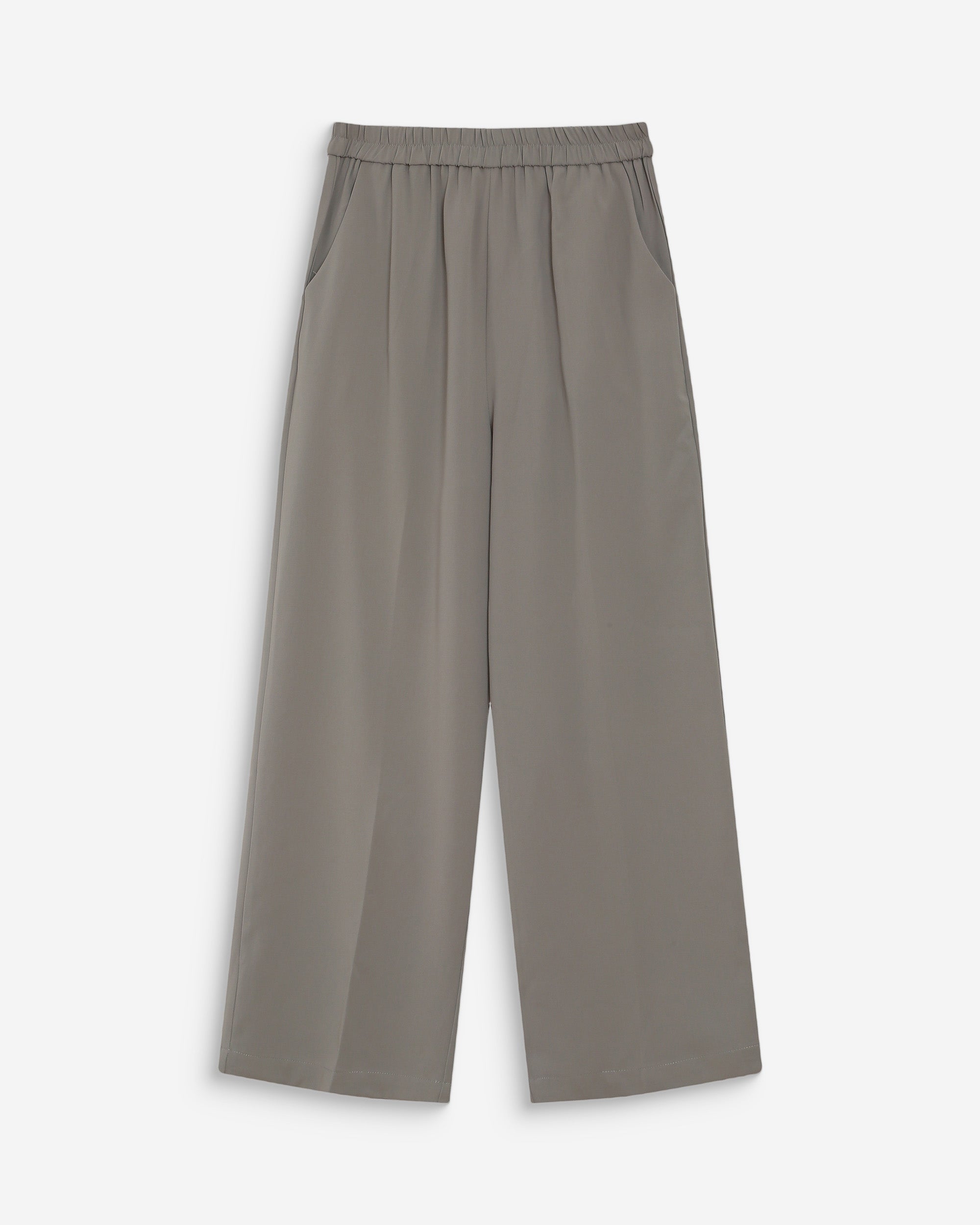 Pantalon fluide kaki Noblesse