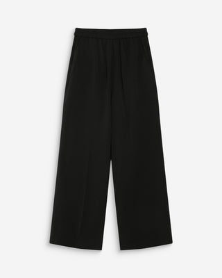 Pantalón fluido noir Noblesse