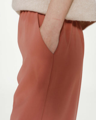 Pantalon fluide terracotta Noblesse