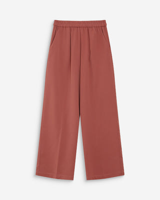 Pantalon fluide terracotta Noblesse