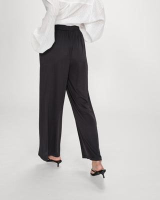 Pantalon en modal carbone Pax