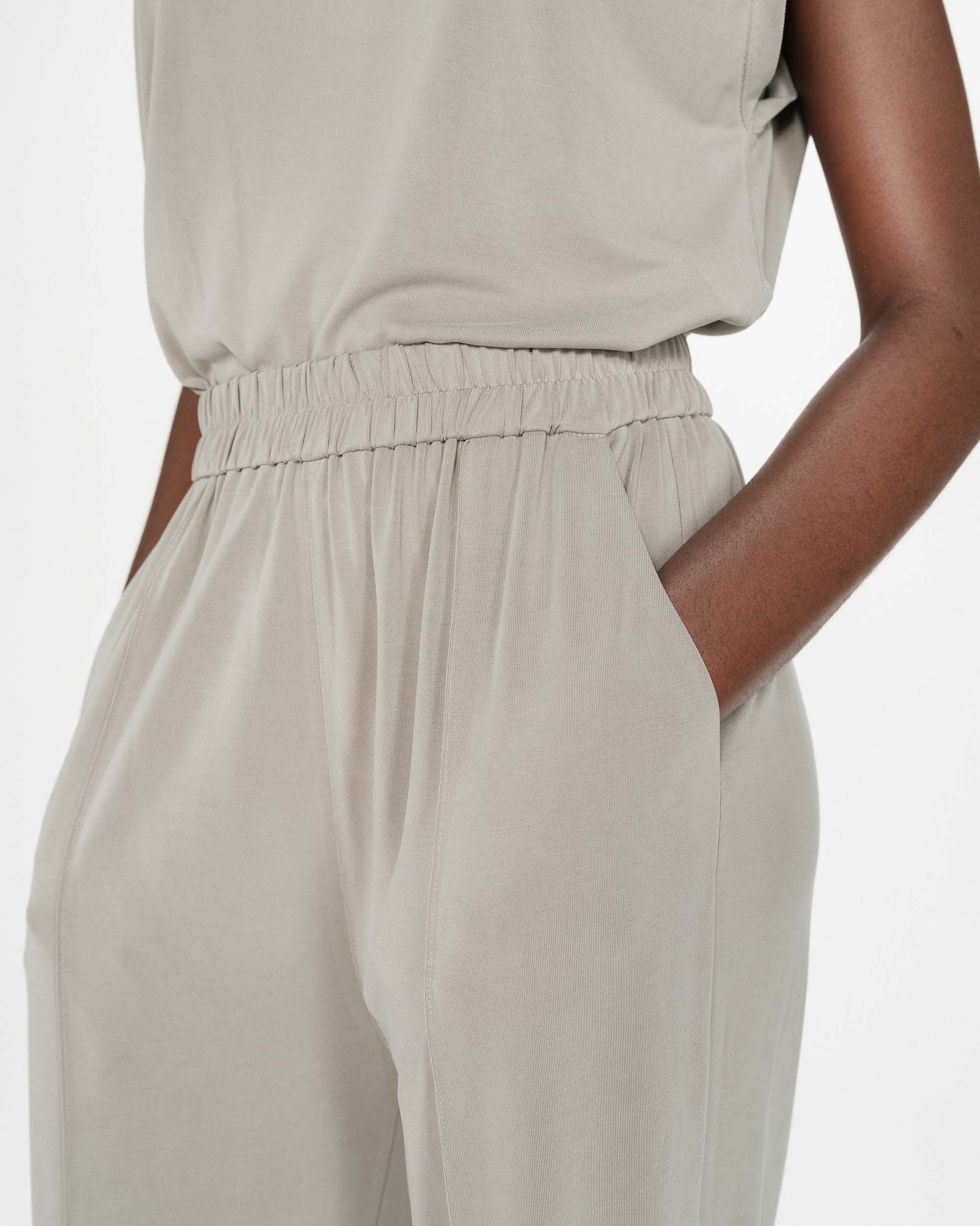 Pantalon en modal kaki Pax