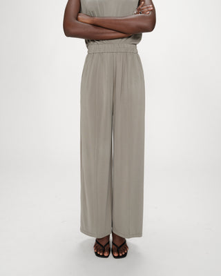 Pantalon en modal kaki Pax