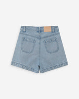 Short en denim skyblue Verne