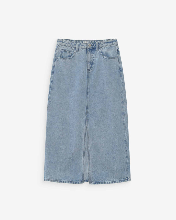 Falda vaquera larga skyblue Varenne