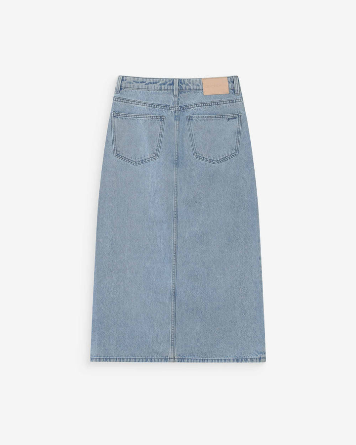 Falda vaquera larga skyblue Varenne