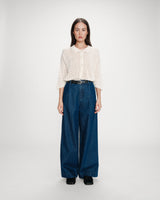 Pantalon denim large mediumblue Vienne