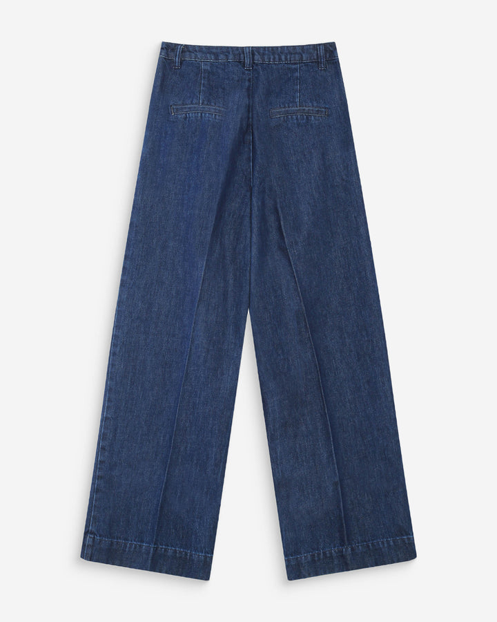 Pantalon denim large mediumblue Vienne