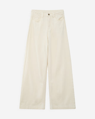 Jean large ecru Jaden
