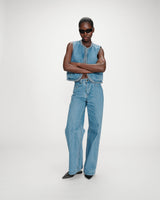 Vaqueros anchos lightblue Jaden