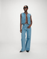 Vaqueros anchos lightblue Jaden