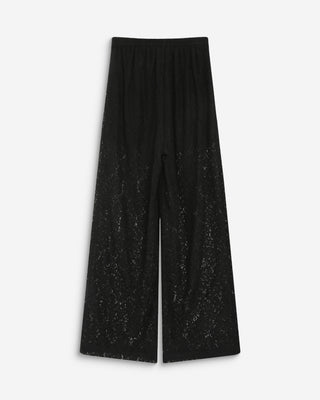 Pantalon en dentelle noir Vincent