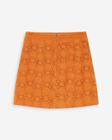 Falda corta de crochet or Victoria