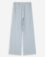 Pantalon à rayures bleuet Volute