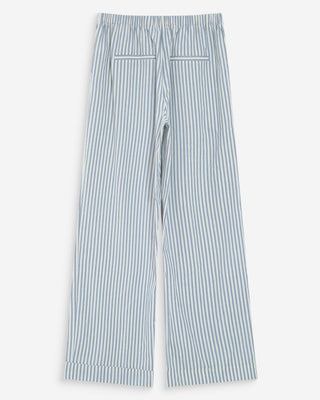 Pantalon à rayures bleuet Volute
