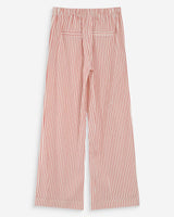 Pantalon à rayures corail Volute