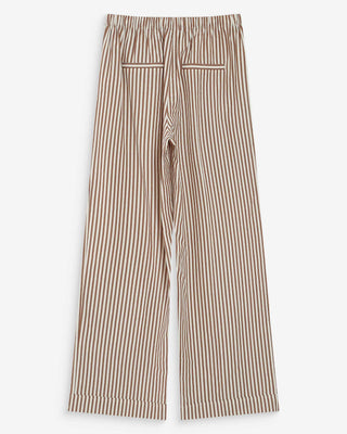 Pantalon à rayures mocha Volute