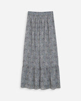 Jupe longue imprimée ciel Voga