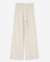 Pantalon large en lin sable Raven