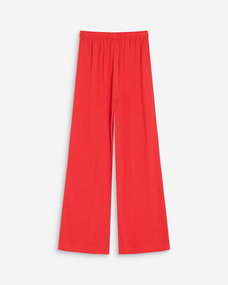 Wide-leg linen pants sanguine Raven