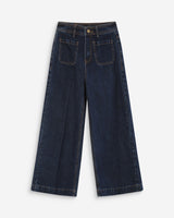 Jean loose 7/8e darkblue Joe