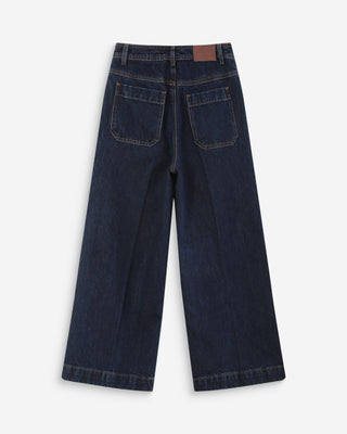 Jean loose 7/8e darkblue Joe