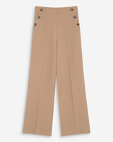 Straight tailored trousers camel Valigny