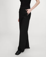 Straight tailored trousers noir Valigny
