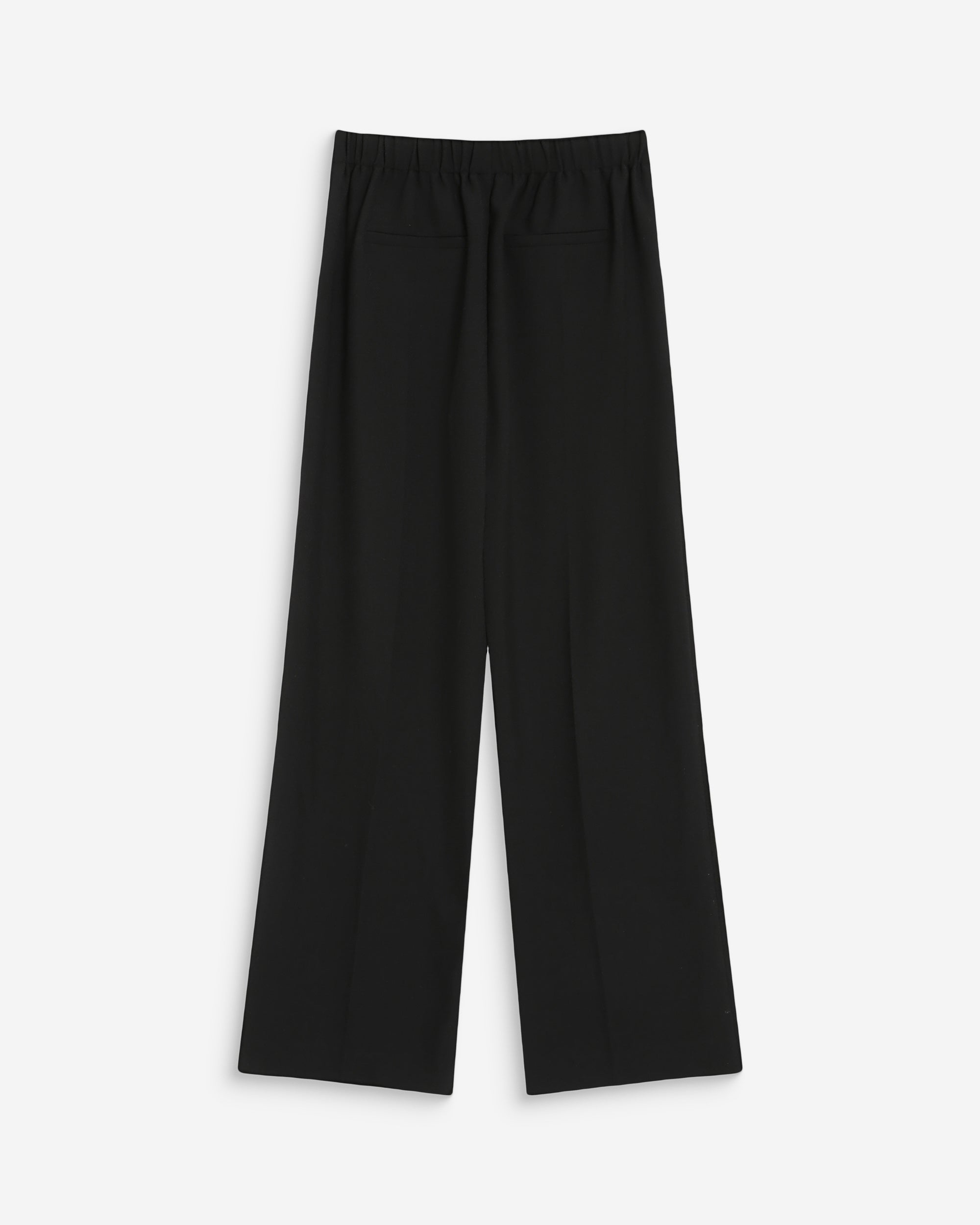 Pantalón de traje recto noir Valigny