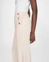 Straight tailored trousers sable Valigny