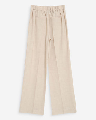 Pantalon tailleur droit sable Valigny