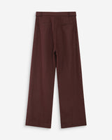 Pantalon tailleur chocolat Vanelis