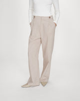 Pantalon tailleur sable Vanelis