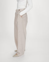 Pantalon tailleur sable Vanelis