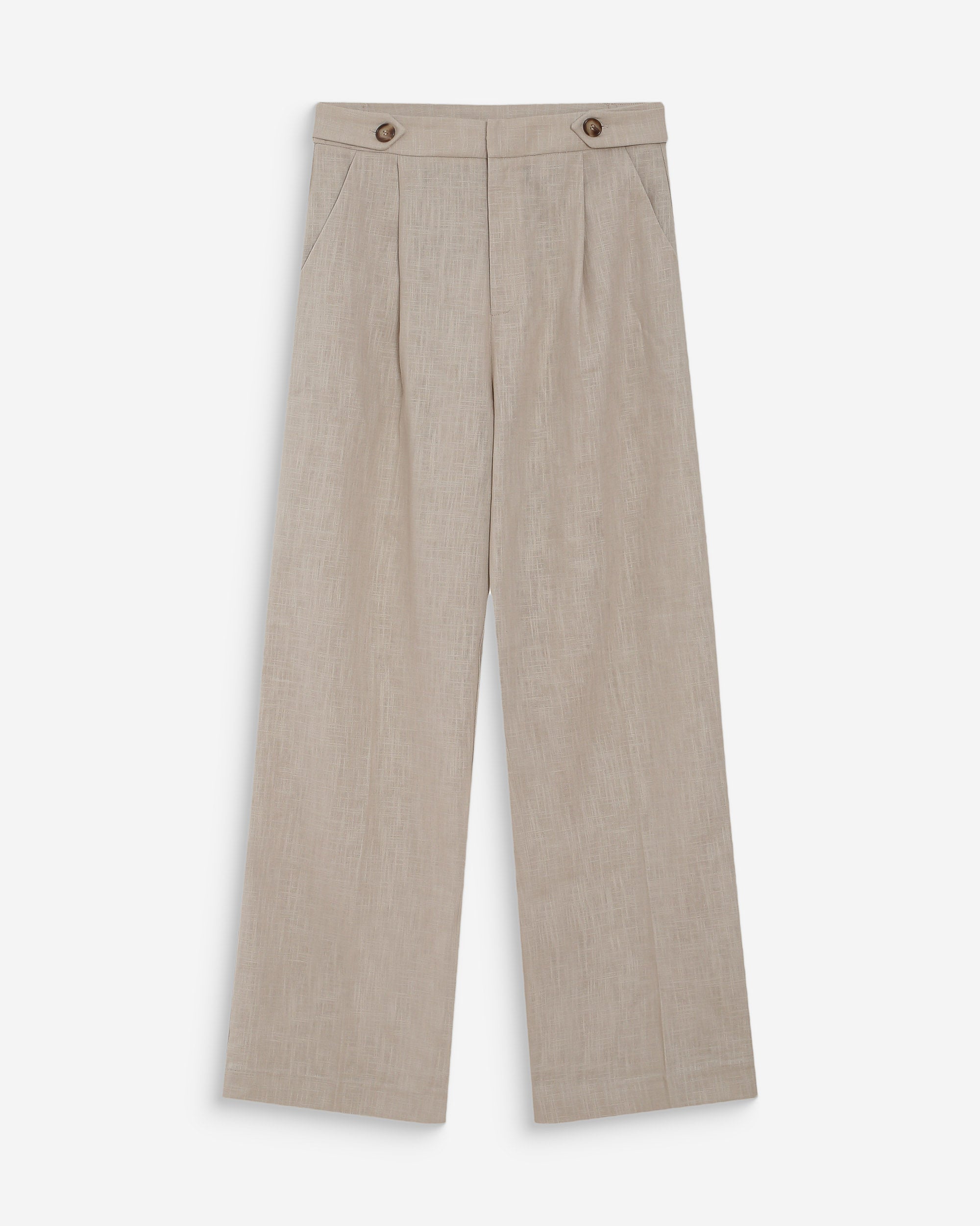 Pantalon tailleur sable Vanelis