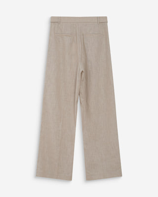 Pantalon tailleur sable Vanelis