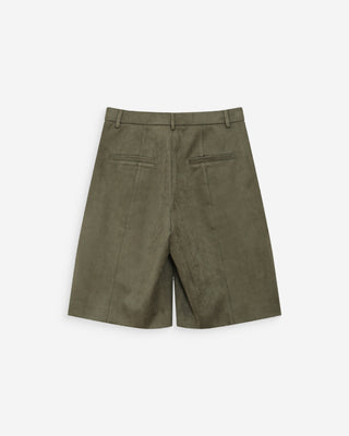 Bermuda en suédine kaki Vacanza